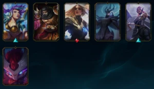 ContaRIOT, todosHeróis,153Skins,3783RP,85364EA,cápsula prime - League of Legends LOL