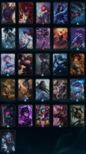 ContaRIOT, todosHeróis,153Skins,3783RP,85364EA,cápsula prime - League of Legends LOL