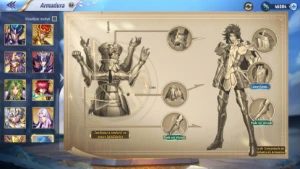 Server A138 Saga Sapuri /  aldebaram divino/ Kanon de Gemeos - Saint Seiya Awakening SSA