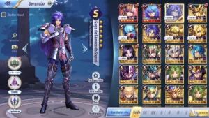 Server A138 Saga Sapuri /  aldebaram divino/ Kanon de Gemeos - Saint Seiya Awakening SSA