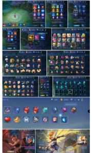 Conta Mobile Legends (Collector Gusion + Legendary Saber)