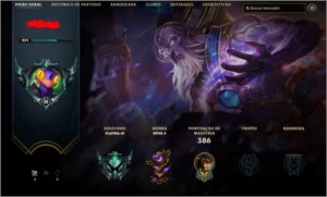 Conta Lol Platina 3 103 skins rzye triunfante - League of Legends
