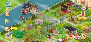 Conta de Hay Day, gigante e decorada!