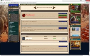 EK 94 + SEM REGISTRO DE RK + VOUCHER 3 DIAS - Tibia