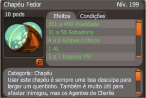 Chapéu fedor (spiritia) - Dofus