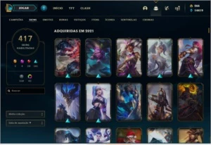 Conta League of legends LOL