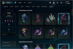 Conta League of legends LOL