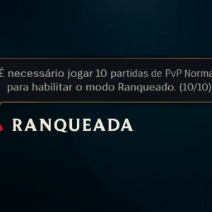 Tiro As 10 Partidas De Normal Game Para Jogar Rank !