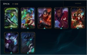 CONTA PRATA NAS 3 FILAS - League of Legends LOL