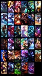 CONTA PRATA NAS 3 FILAS - League of Legends LOL