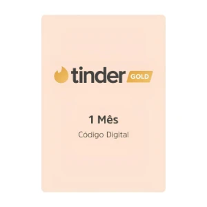 Tinder Gold - 1 Mês - Gift Cards