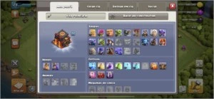 CONTA CV10 BARATO CLASH OF CLASH (QUASE FULL) - Clash of Clans