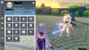 CONTA GENSHIN IMPACT - KEQING + OUTROS 4* [RANK 7]