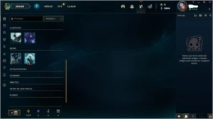 Conta unranked, Campeões: 134, Skins: 77, LVL: 102. - League of Legends LOL