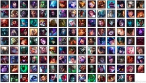 Conta unranked, Campeões: 134, Skins: 77, LVL: 102. - League of Legends LOL