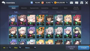 Conta Grand Chase Mobile Inicial - Outros