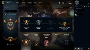 Conta League of Legends Ouro II LOL