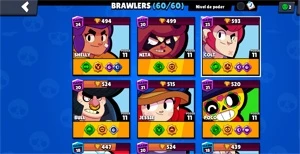 CONTA BRAWL STARS