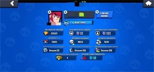 CONTA BRAWL STARS