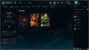 Conta Quente Com Kayle Juíza/Riven S2/Corki UFO/King Rammus - League of Legends LOL