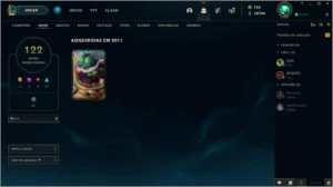 Conta Quente Com Kayle Juíza/Riven S2/Corki UFO/King Rammus - League of Legends LOL