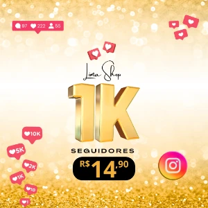 [Promoção] 1K Seguidores Instagram por apenas R$7,90 - Redes Sociais