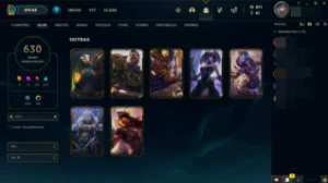 Conta League of Legends (Todos os Champs!) 5 Ultimates LOL