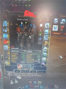 Conta wow br - Blizzard