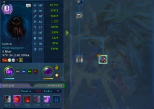 Conta mid game LADMO Omega - Digimon Masters Online