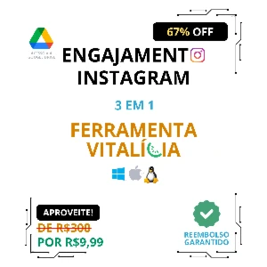 Instagram 2025 - Combo 3 em 1