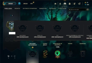 Conta Unranked com 80 Champs e 37 Skins + Kayle Juiza (rara) - League of Legends LOL