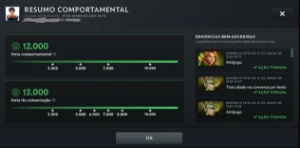 Conta Imortal, 12K Conduta Com Itens E Sets Etc - DOTA 2