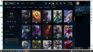 Conta Lol 96 skins e alguns RPs - League of Legends