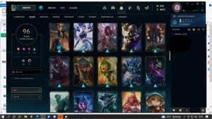 Conta Lol 96 skins e alguns RPs - League of Legends