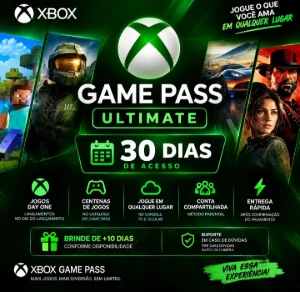 Xbox Game Pass Ultimate 30 Dias (entrega automática⚡) - Assinaturas e Premium