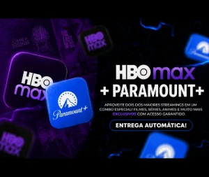 Hbo Max + Paramount + Mais Brinde (Entrega Automatica) - Assinaturas e Premium