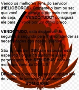 [PROMOÇÃO] set fuji gelifox  HELIOBOROS - Dofus