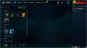 Conta smurf plat 3 - League of Legends LOL