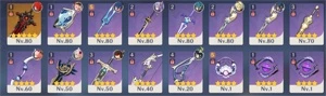 conta53 zhongli, venti, diluc, keqing, jean, keqing+4* - Genshin Impact