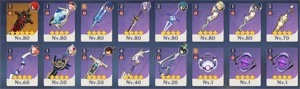 conta53 zhongli, venti, diluc, keqing, jean, keqing+4* - Genshin Impact