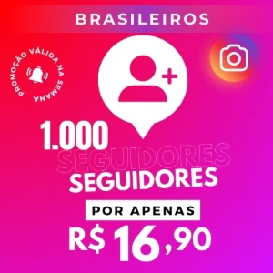 Seguidores Brasileiros Instagram - Social Media