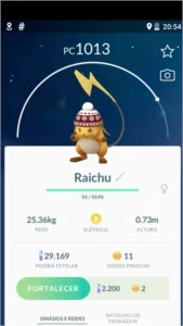 Conta Pokémon GO Nível 22 Barata