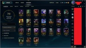 conta unranked nivel 34 - League of Legends LOL