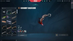 Conta Valorant com muitas skins (1526,50$ gastos)