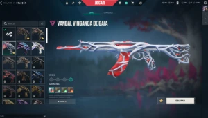 Conta Valorant com muitas skins (1526,50$ gastos)