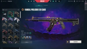 Conta Valorant com muitas skins (1526,50$ gastos)