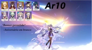 Starter keqing ar10 *Banner garantido* - Genshin Impact