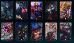 Conta lol, com 724 skins incluindo super raras - League of Legends