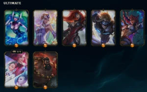 Conta lol, com 724 skins incluindo super raras - League of Legends
