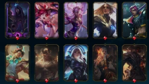Conta lol, com 724 skins incluindo super raras - League of Legends